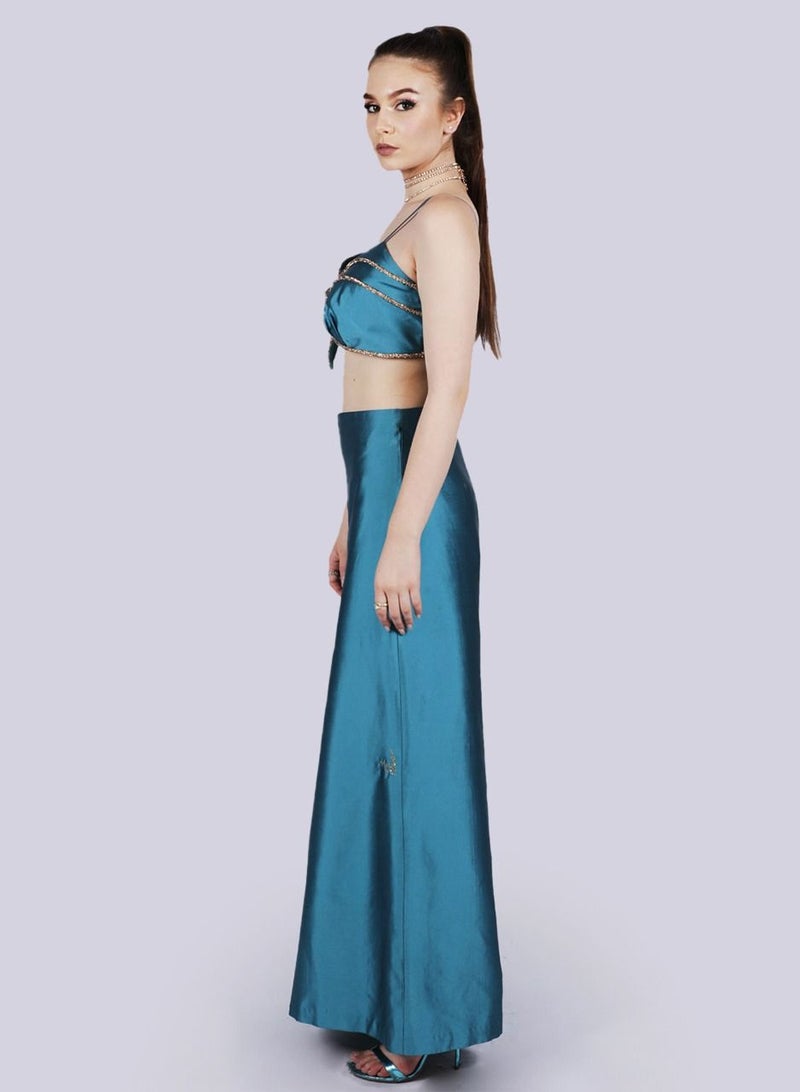 NIVA FASHION HOUSE Marquise Bralette and Wide Leg Pants  - Image 4