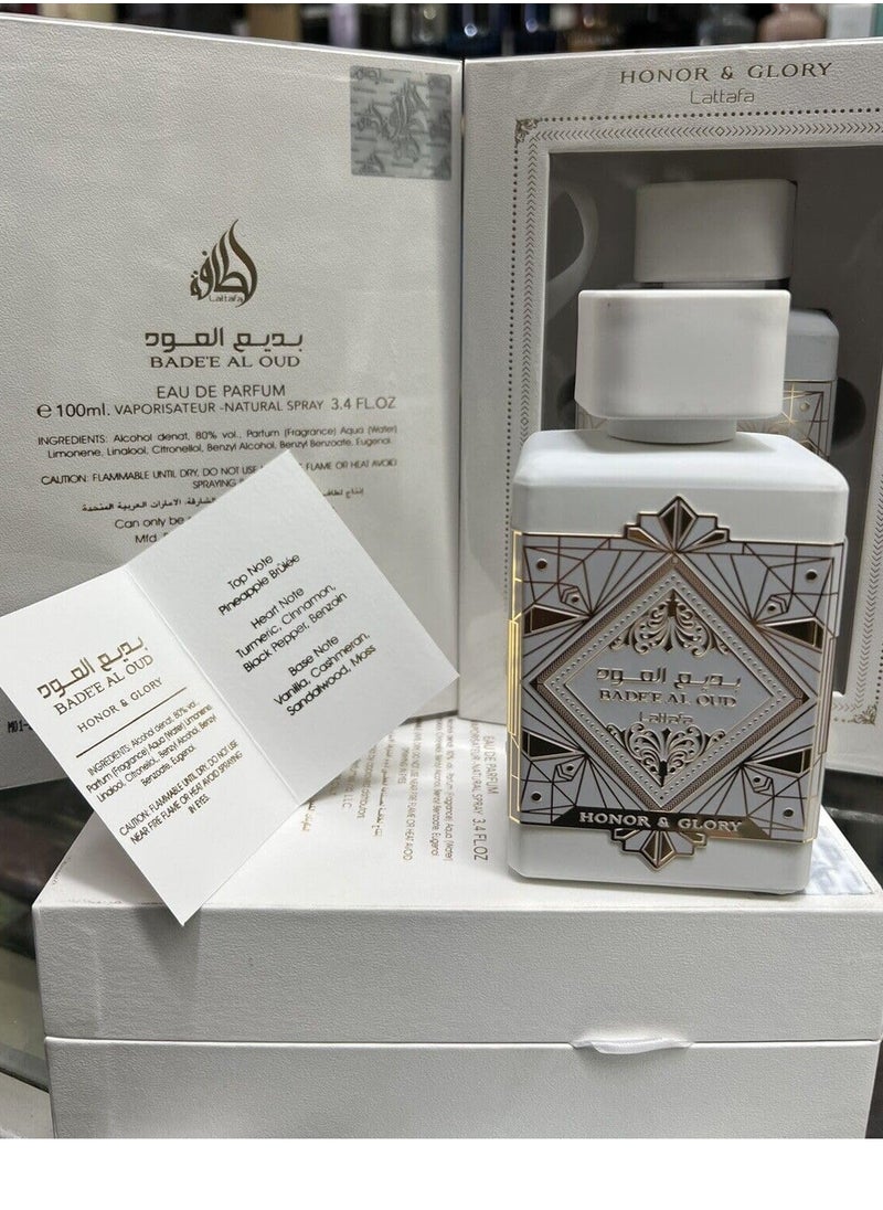 Lattafa lattafa badee al oud honor & glory eau de parfum 100ml  - Image 2