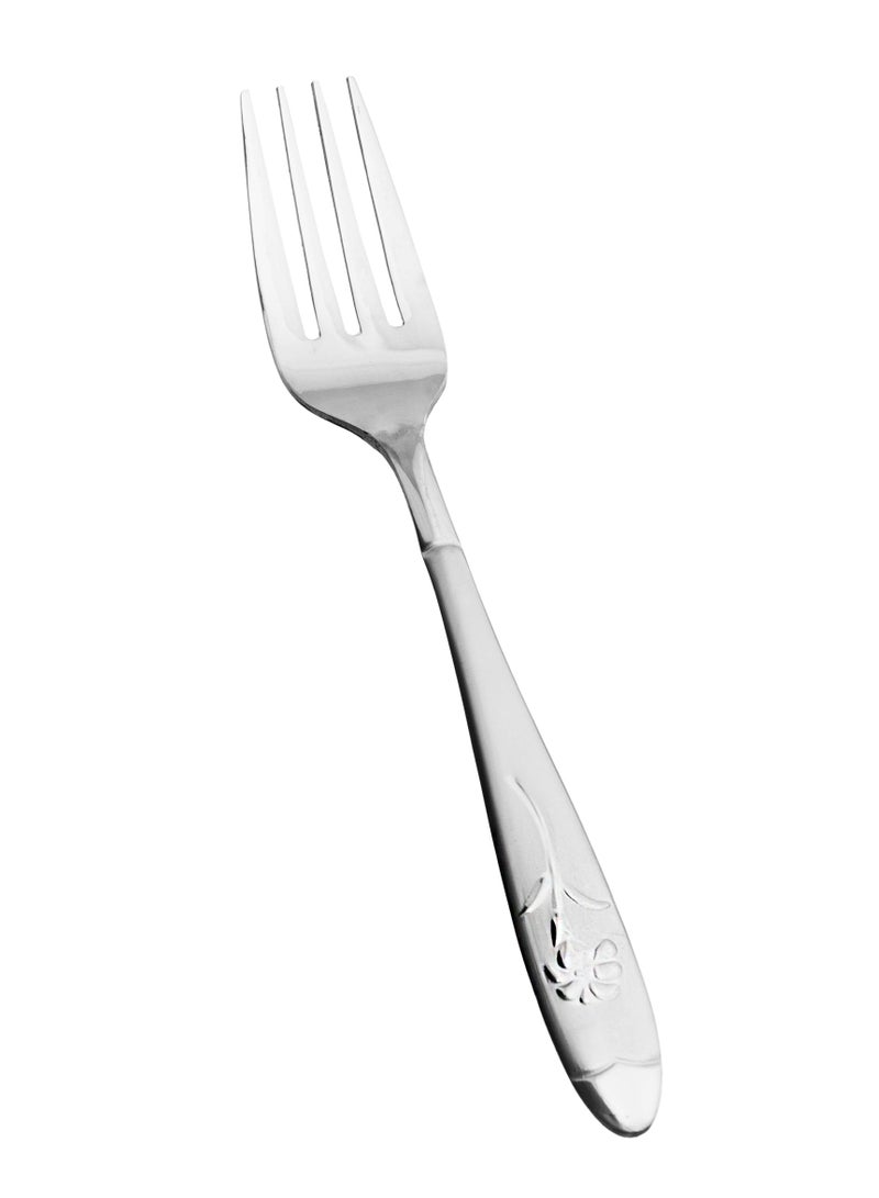 Hic Japanese stainless steel dinner fork set 6 pieces - Image 2