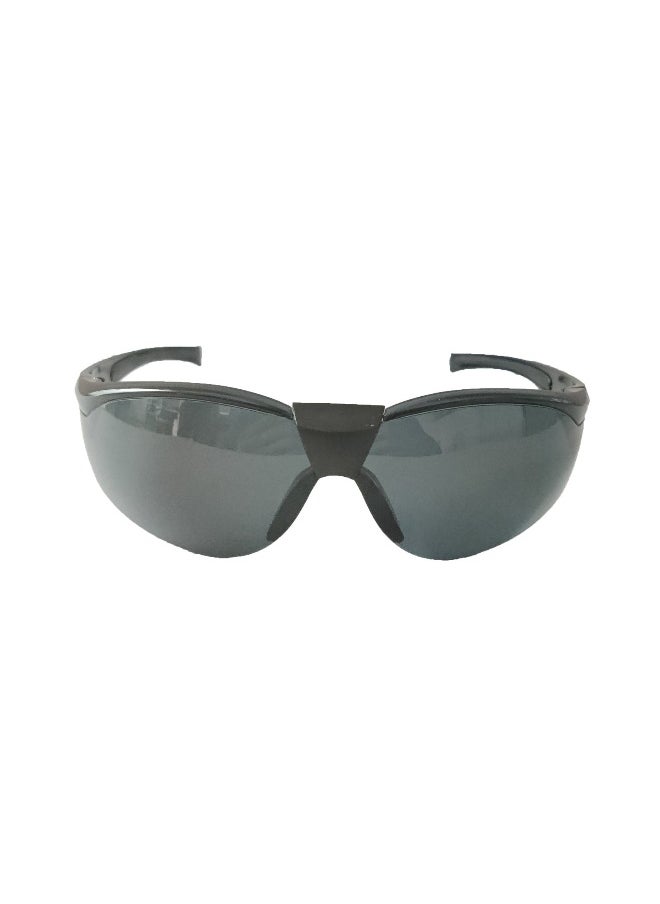 Workman - Work | Pack of 1 MAN SG-71019D DIVER Safety Goggles with Smoked Lens | Lightweight, Scratch & Impact Resistant | Safety Glasses for Multipurpose Use for Pollution, Dust, Riding & Construction Work | Pack of 1 - Image 1
