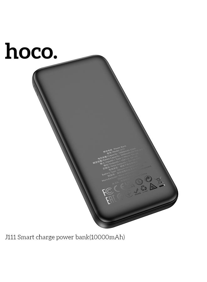 hoco. Power bank J111 Smart charge 10000mAh(Black)  - Image 4