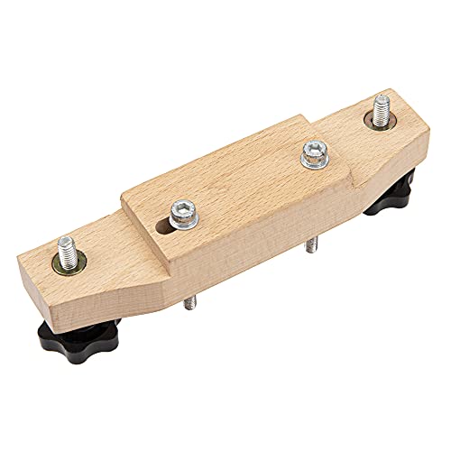Yootones 1Set Yootones Solid Maple Guitar Bridge Clamp with Cork Gasket L-Wrench Compatible with Classical/Acoustic Guitar Accessory Luthier Tools - Image 3