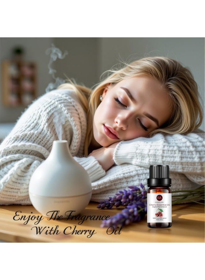 Rainbow Abby 6-Pack Cherry Essential Oil, 100% Pure Organic Natural Aroma Cherry Oil for Diffuser (6X10ml) - Image 3