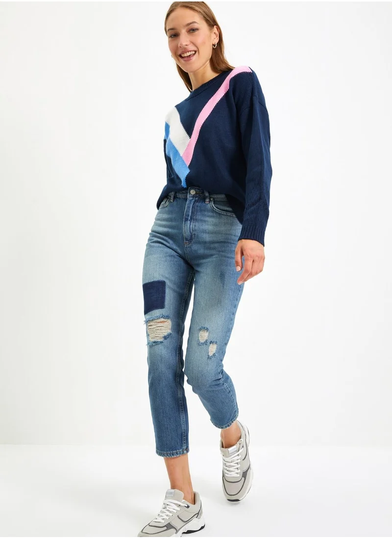 trendyol High Waist Mom Jeans