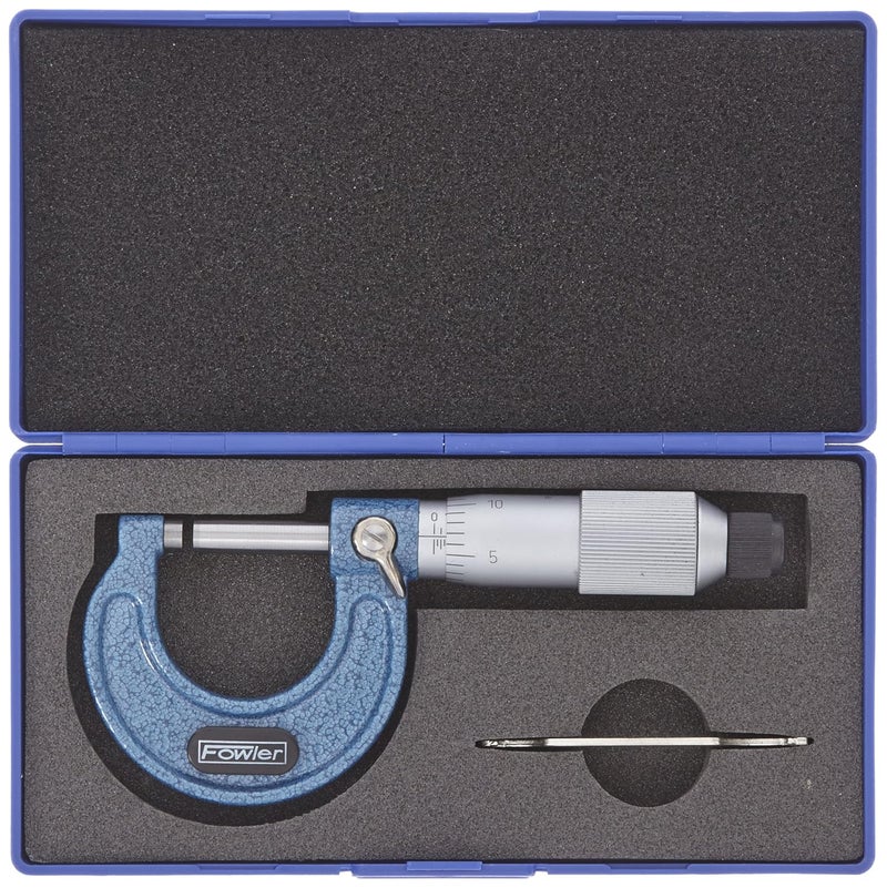 Fowler 52-253-001-1, Premium Outside Inch Micrometer with 0-1" Measuring Range - Image 2