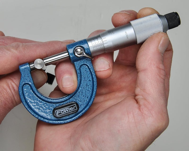 Fowler 52-253-001-1, Premium Outside Inch Micrometer with 0-1" Measuring Range - Image 3