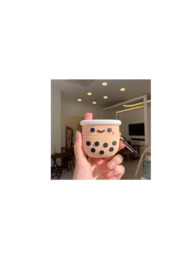 Cute Soft Silicone Case Compatible with Apple AirPods 4 Generation (2024) Full 360° Protection Dust-Proof Shockproof Case Cover with Hook - Image 5