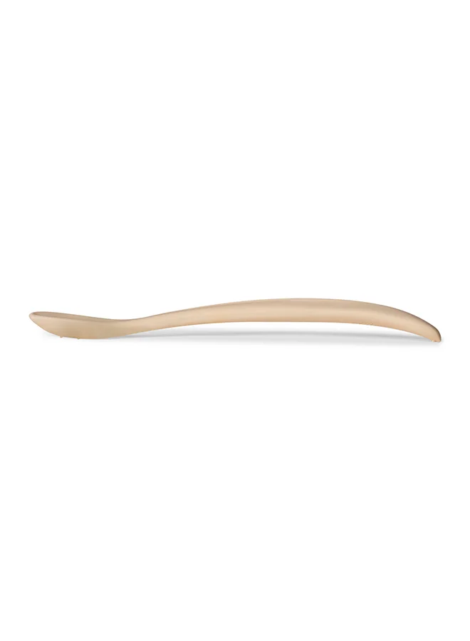 Citron Long Silicone Feeding Spoons Gentle And Safe For Your Little One'S Mealsblush Pink/Beige