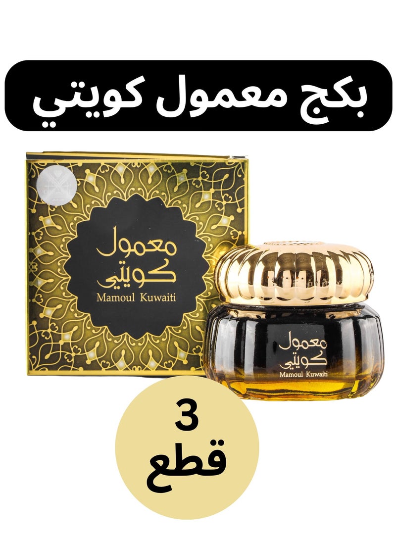 الماس بكج معمول كويتي 60جرام 3 قطع