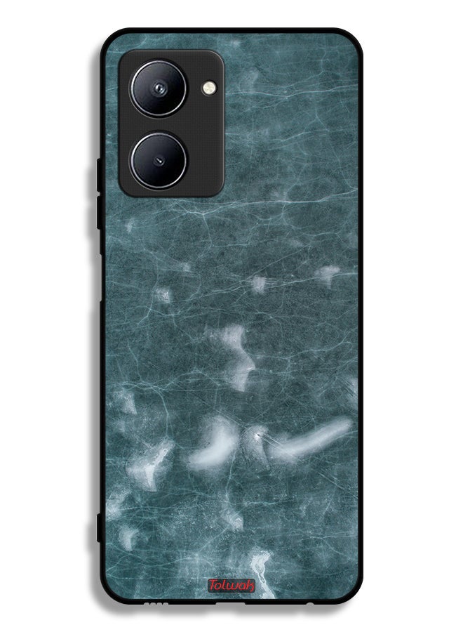 Tolwak Realme C33 Protective Case Cover Stonish Pattern - Image 1