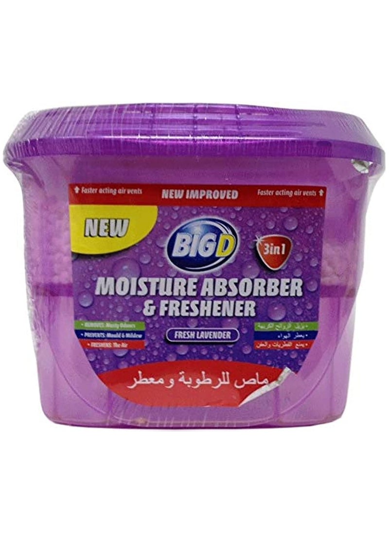 Big D Moisture Absorber and Freshener Lavender 12 Weeks – Fast-Acting, Spill-Proof, Odor Prevention, Mold & Mildew Control - pzsku/Z6D4BDDA11657A870235AZ/45/_/1732608901/b4391dc0-ba71-40f7-93dc-31a42880c881