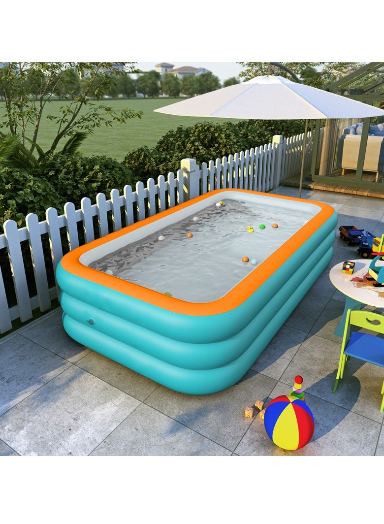 Inflatable Swimming Pool Outdoor PVC Bathtub Garden Thickening Swimming Pool For Adults Kids Summer Water Party Backyard Garden - Image 1