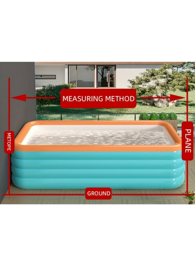 Inflatable Swimming Pool Outdoor PVC Bathtub Garden Thickening Swimming Pool For Adults Kids Summer Water Party Backyard Garden - Image 5