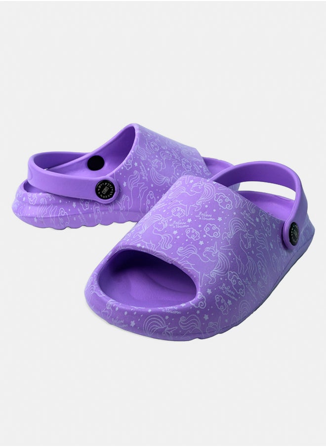 CUBS - Open Toe Lilac Unicorn Dream - Image 1