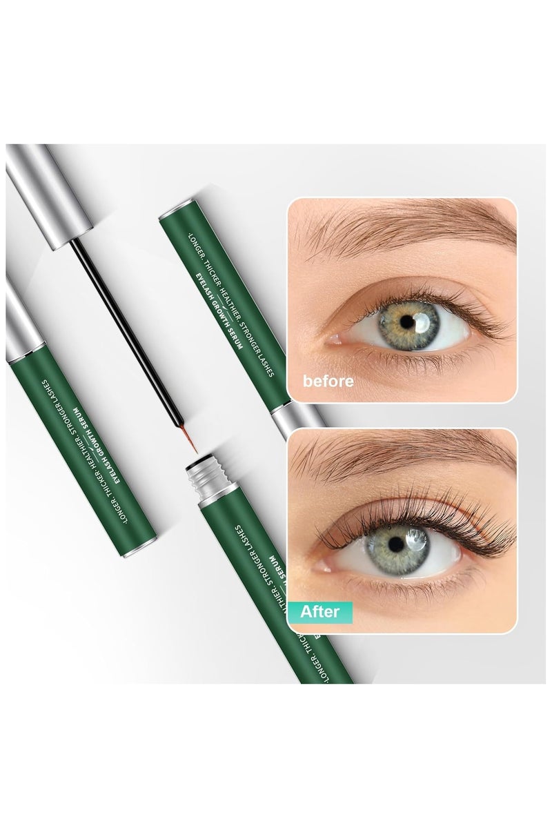  iBealee مصل الرموش، يعزز الرموش الطويلة المظهر والحابين، مصل تعزيز الرموش مع الصيغة الطبيعية النباتية والقسوة Escolha 8ML-HY - Image 5