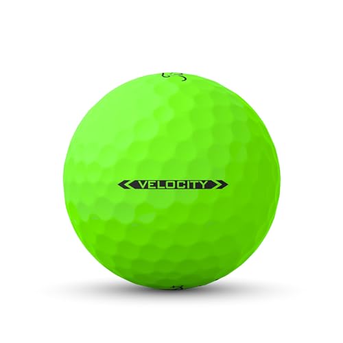 Titleist Velocity Golf Balls, Matte Green (One Dozen) - Image 3