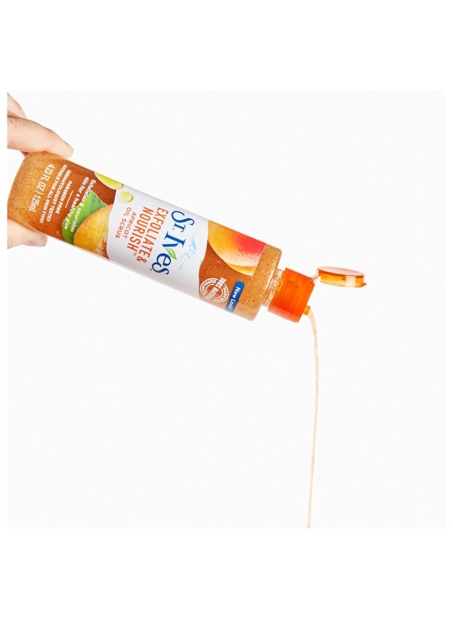 ST. Ives St. Ives Exfoliate & Nourish Facial Oil Scrub, Apricot 4.23 oz  - Image 2