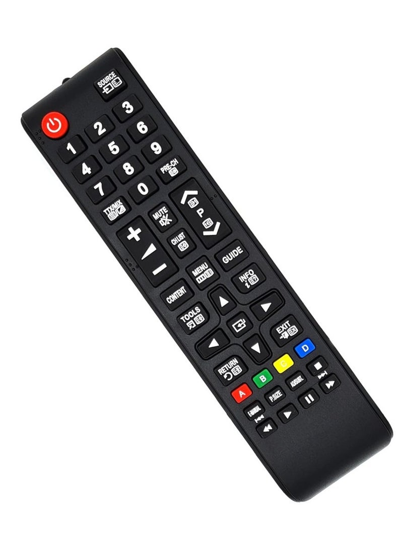 Replacement Remote Control for Samsung TV UE32EH5200, UE32EH5200S, UE32EH5200SXZG, UE40EH5000, UE40EH5000K, UE40EH5000W with Battery