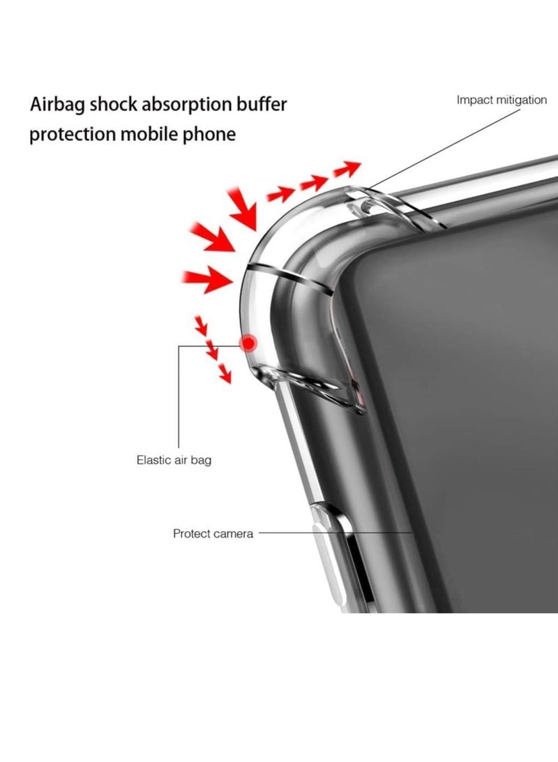 ELTRAZONE [1+2] Clear Case for Honor X9a 5G – Includes 2 Tempered Glass Screen Protectors, Slim Design with Four-Corner Airbags - Image 5