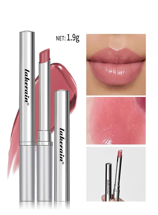 URQT 2Pcs Black & Pink Honey Lipstick Tinted Lip Balm - Moisturizing Sheer Lip with Natural Shine, Hydrating & Lightweight Lip Tint, Long-Lasting Dark Cherry Tinted Balm Lip Stain (Black & Pink, 2) - Image 5