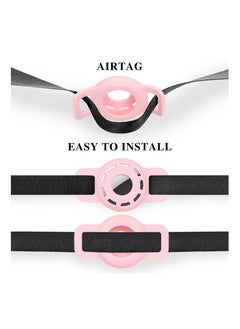 Y&D 2 Pack Case for Airtag 2021, Dog Collar Holder, Cat with Anti-Lost Design Collars Small Pet Puppy Loop & Backpack Bag Straps  - Image 5