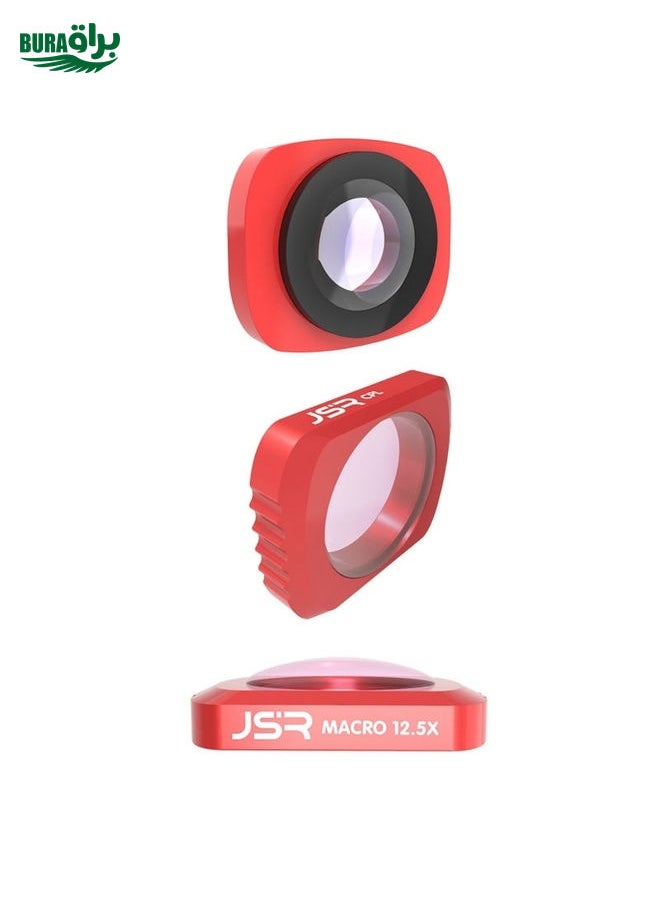 BURAQ JSR 3 in 1 CR Super Wide Angle Lens 12.5X Macro Lens + CPL Lens Filter Set for DJI OSMO Pocket  - Image 2
