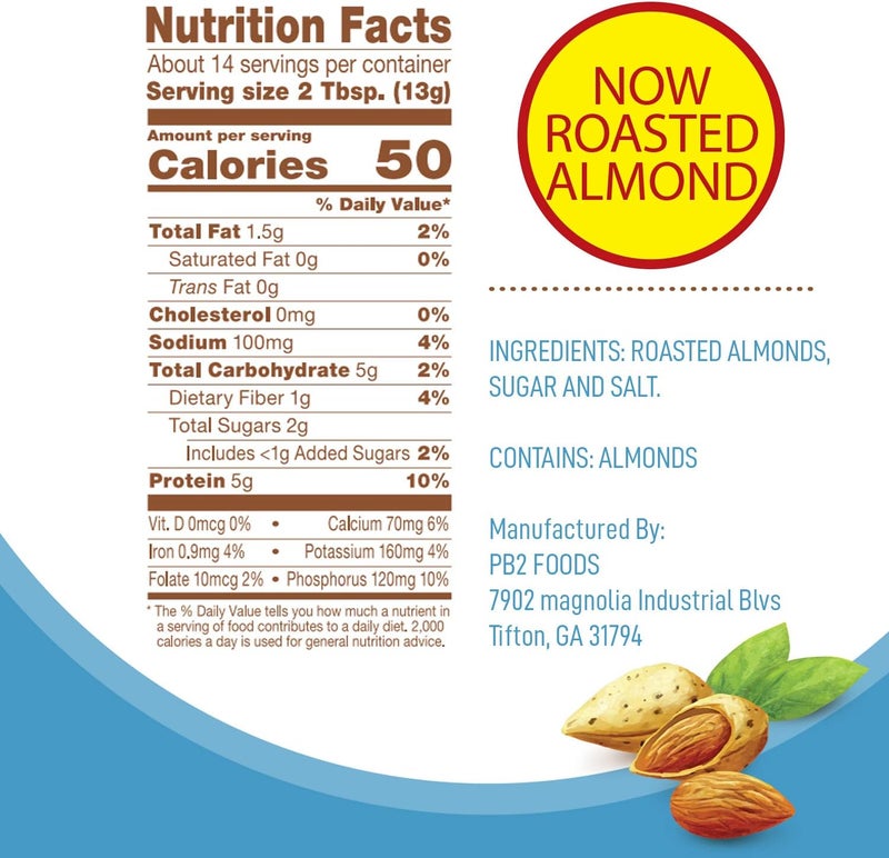 PB2 Bundle Peanut Butter and Almond Butter Powder - 16 oz Jars - Image 3