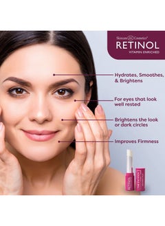 RETINOL Anti-Aging Eye Stick – Treatment Balm – Your Beauty Secret for Younger Looking Eyes – Hydrates, Firms, Brightens, and Smooths Fine Lines – Vitamin A, C and E Minimizes Aging Effect on Eyes  - Image 4