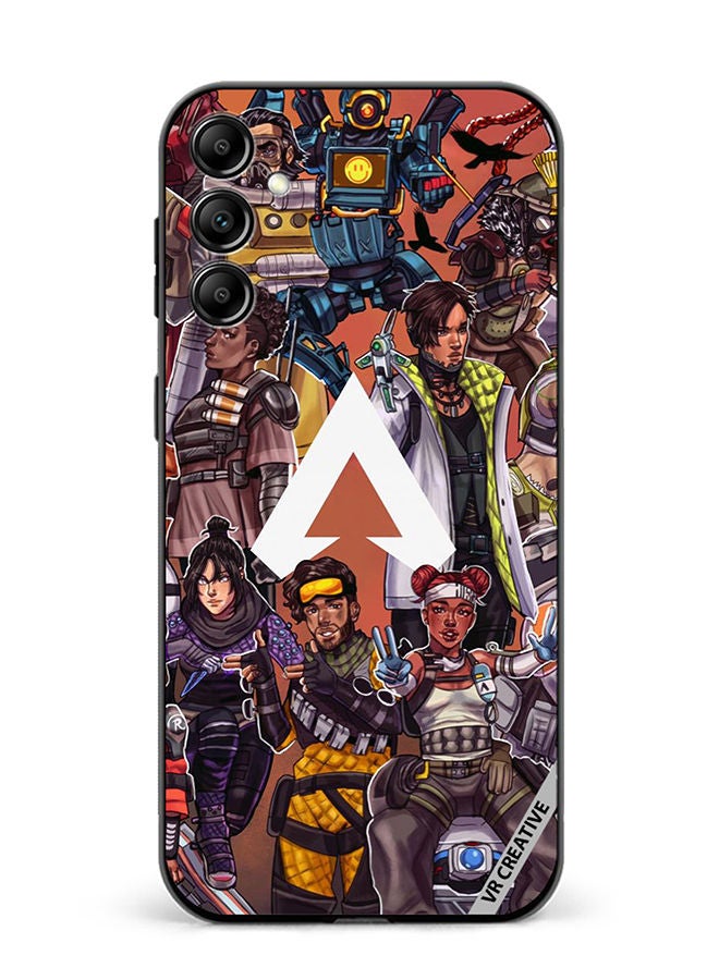 VR CREATIVE Protective Case Cover For Samsung Galaxy M14 Apex Legends Whole Team Design Multicolour - Image 1