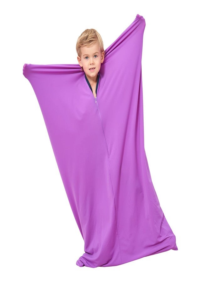 YAERSI Sensory Body Sock for Kids,Sensory Sack for Relaxation, Focus,Sensory Integration,Body Sock (Medium 47''×27'') - Image 1
