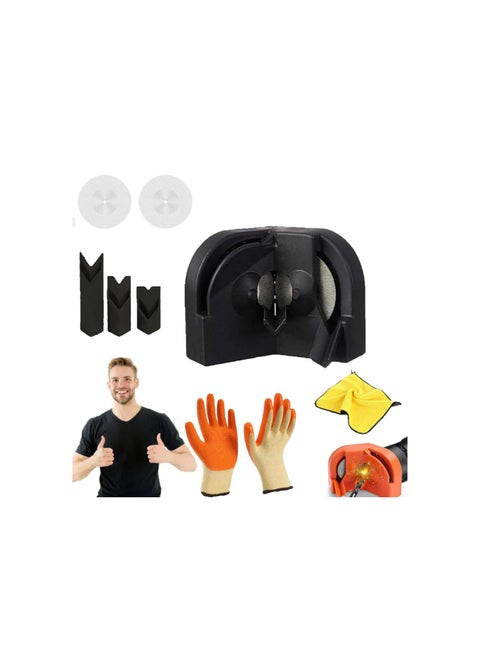 Buehaodget Drill Bit Sharpener, Multipurpose Drill Bit Grinding Sharpener, Grishay Sharpmax Pro, Drill Bit Sharpener, Drill Bit Sharpener for All Bits, Press Sharpening Systemdrill Bit (Black)