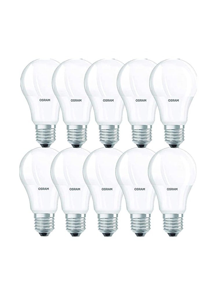 OSRAM 10-Piece E27 8 Watts Day Light Screw Base 6500K LED Bulb - Image 1