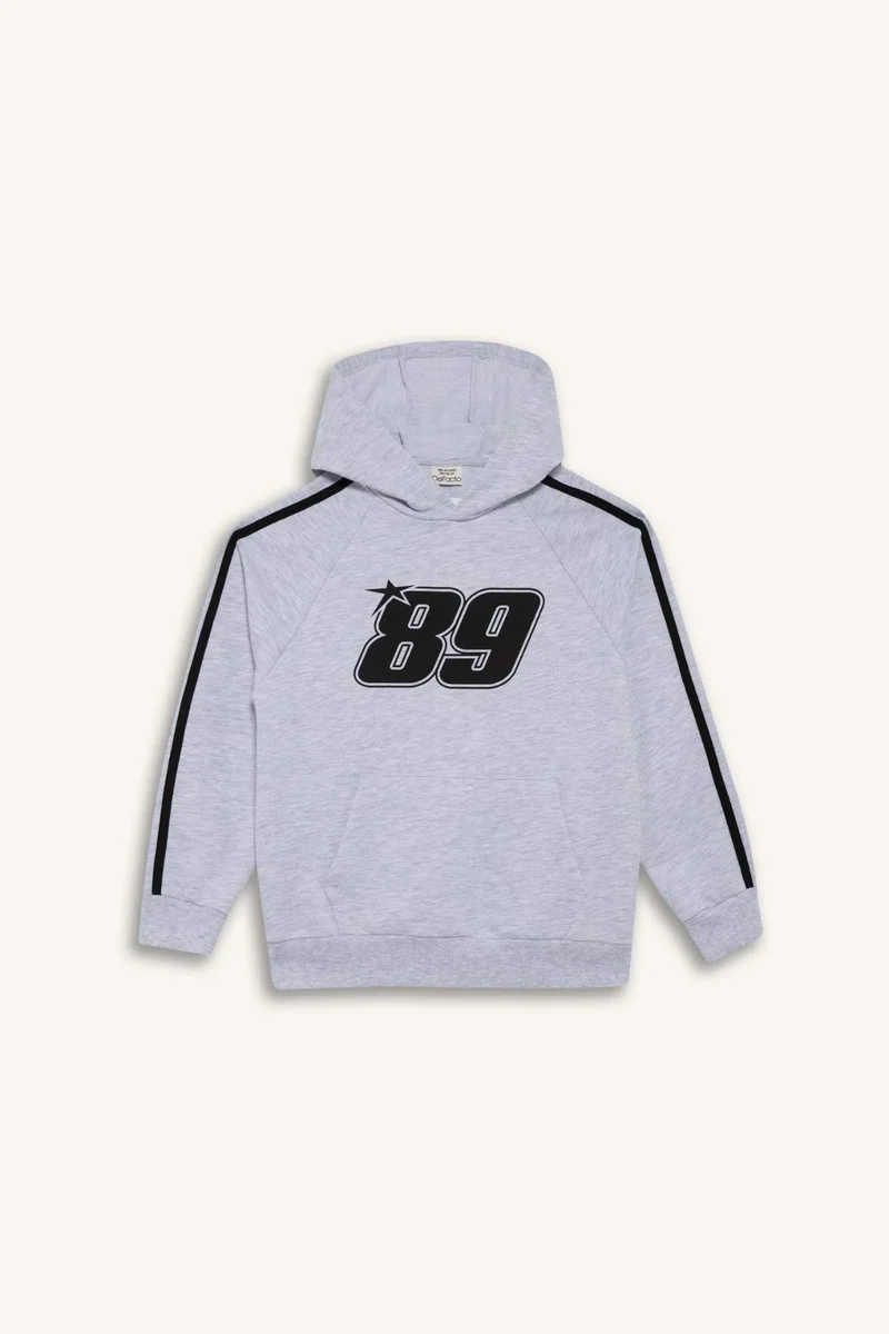 ديفاكتو Boy Printed Hoodie