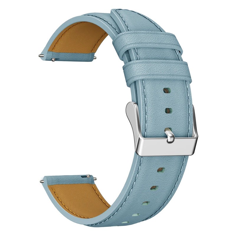 Bluejw High Quality Genuine Leather Watch Strap Replacement – Soft & Comfortable 20mm 22mm Watchband for Smart Watches and Traditional Timepieces - Image 1