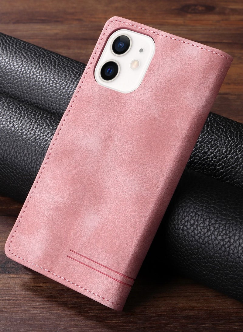 Suteni Flip Cover Leather Protective Hidden Card Slots Phone Case for iPhone - Image 2