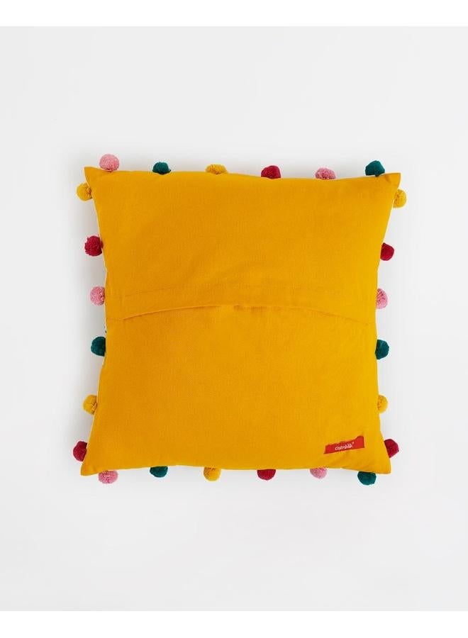 Chumbak Sundarbans 16" Gondh Cushion Cover - Image 4