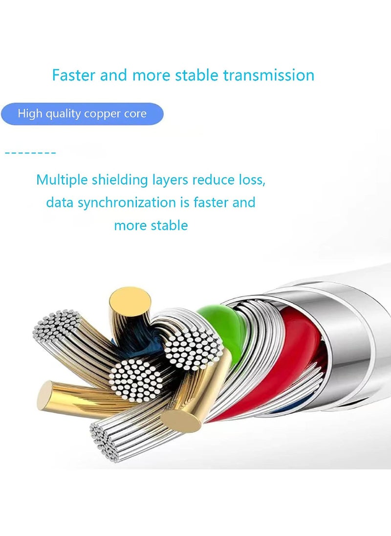 روك بو قارئ بطاقات Lightning إلى SD - محول بطاقة ذاكرة 4 في 1 لهاتف iPhone مع USB أنثى OTG متوافق مع بطاقات SD/TF المحمولة والشحن السريع  - Image 5
