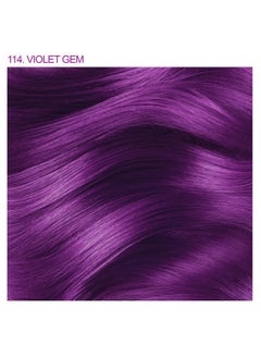 Adore Semi Permanent Hair Color Vegan And Crueltyfree Hair Dye 4 Fl Oz 114 Violet Gem (Pack Of 1)  - Image 3