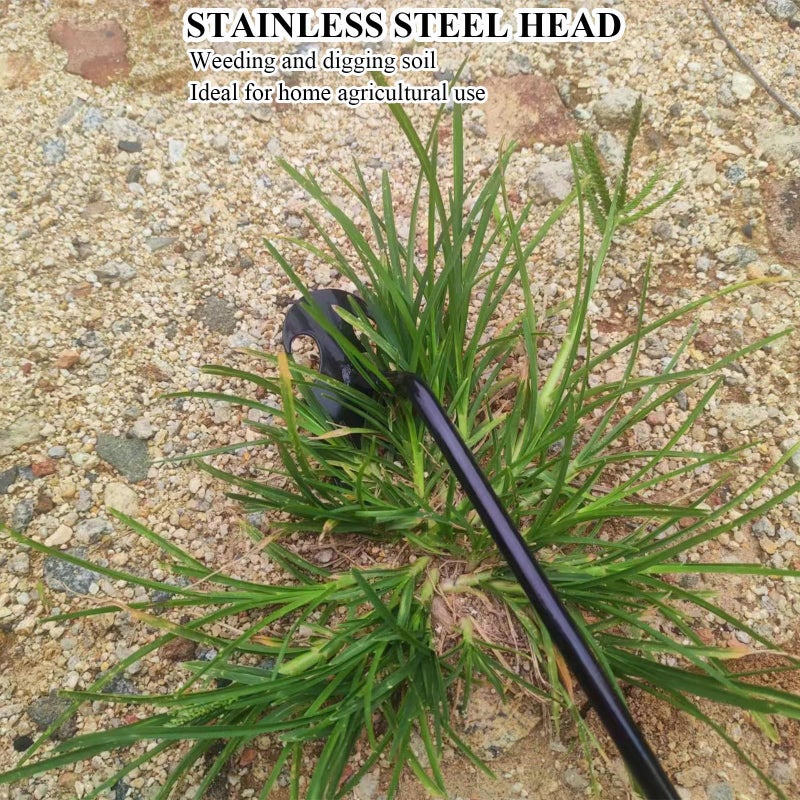 WMM Weed Puller Tool Gardening Tools Set of 2 Uprooting Weed Pulling Tool, 4 Teeth Manganese Steel Forged Weeding Tool for Vegetable, Portable Hand Weeder Tool for Garden Farm Planting Weeding - Image 5