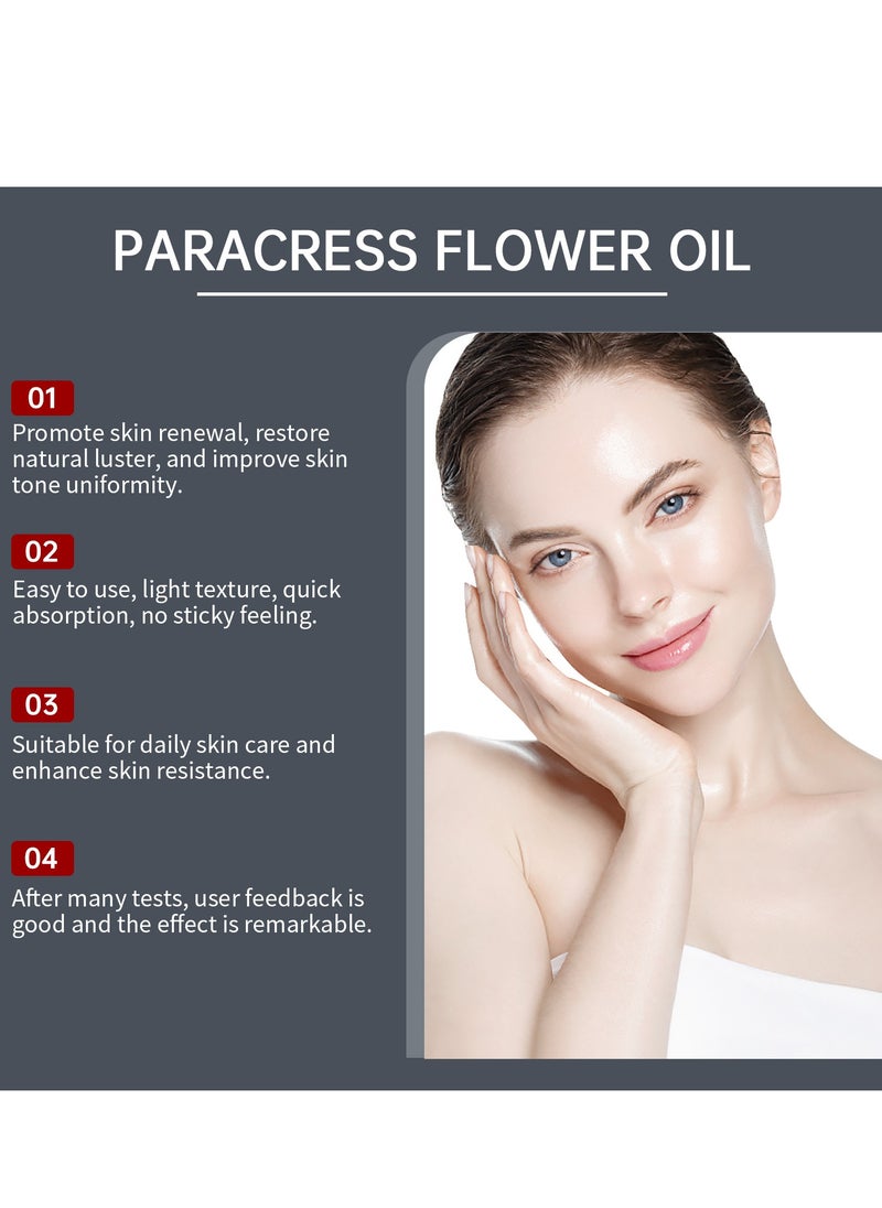 Hoygi Paracress Facial Oil, Paracress Oil, Paracress Serum, Paracress Facial Serum Organic, Paracress Extract Face Oil, Paracress Facial Oil Organic, Reduce Smooth Fine Lines And Wrinkles 30ml  - Image 5