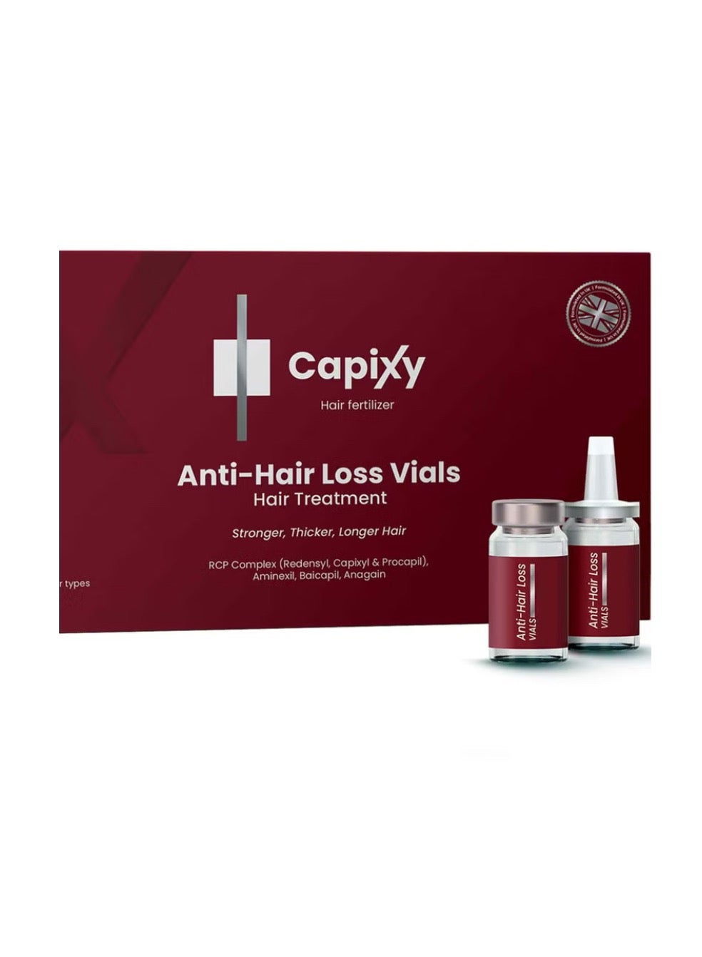 Capixy Anti Hair Loss Vials - 70Ml