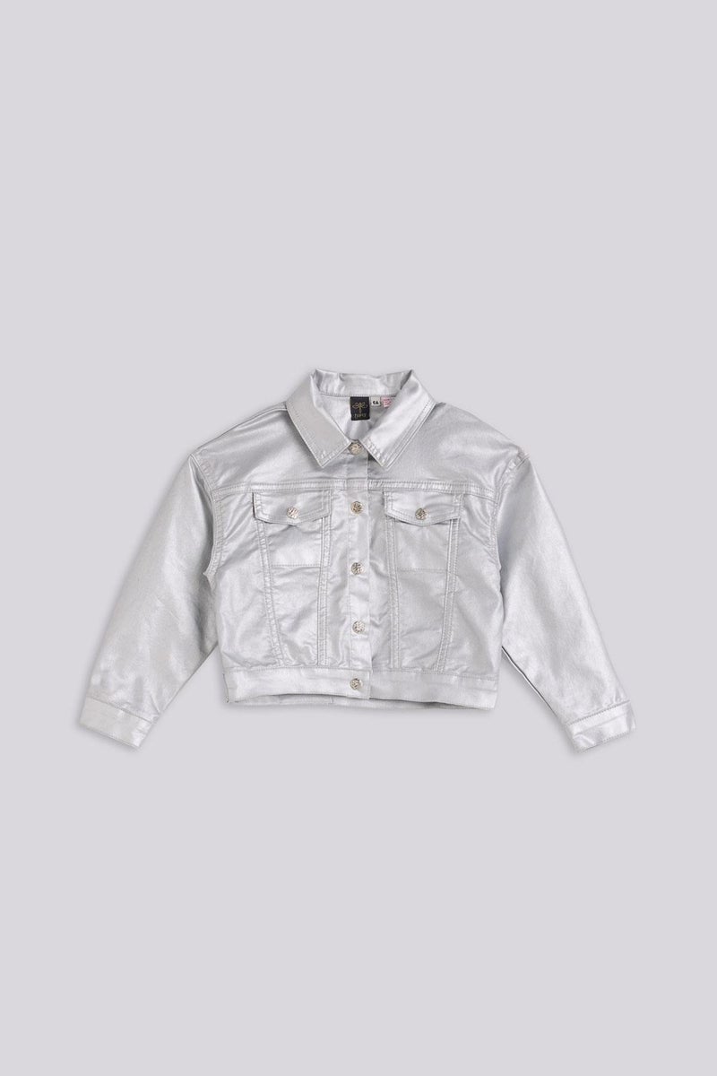 TYESS Bg Store Girl Denim Jacket - Image 5