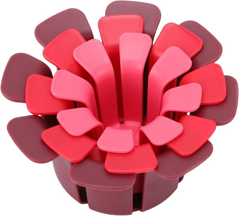 Reinforced edge 6pcs Fruit Slicing Aid 3 Sizes Multifunctional Fruit Uniform Slicing Helper for Round Fruits Vegetables User tested optimized build - Image 2