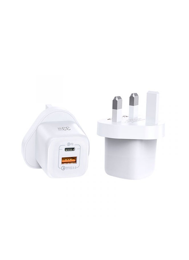 RY-U33 33W GaN Fast Charger PD fast charging UK plug (4.5A)max.