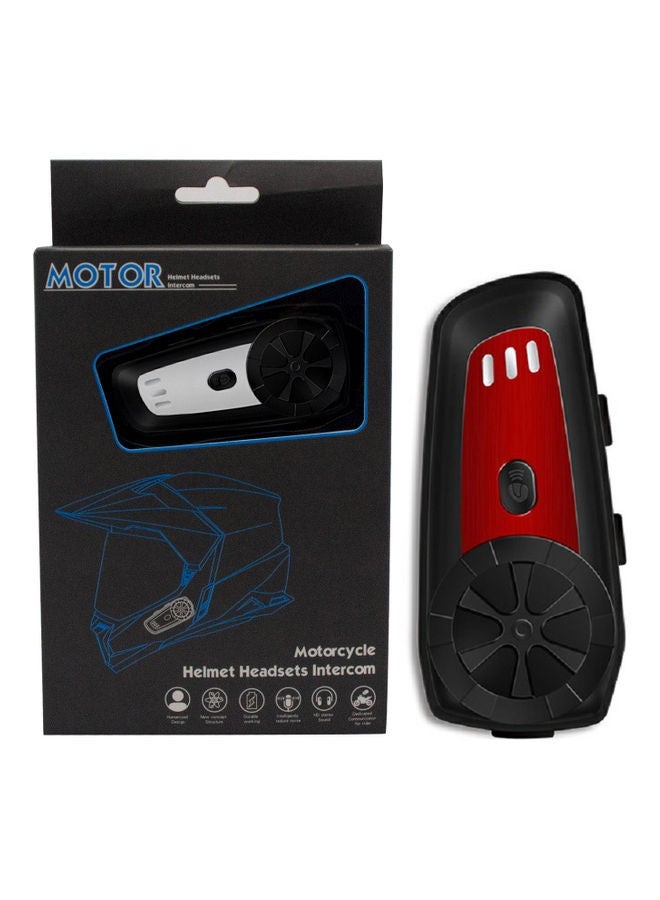 NIBEMINENT Motorcycle Helmet Bluetooth Headset Intercom With FM Radio  - Image 4