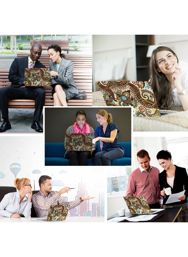 For Macbook Protective Shell Apple Notebook Paisley Pattern Series Notebook Protective Cover-Color:Protective Shell Packaging-Applicable Model:Pro/m1 13pro(A1932/A2251/A2289/A2338)