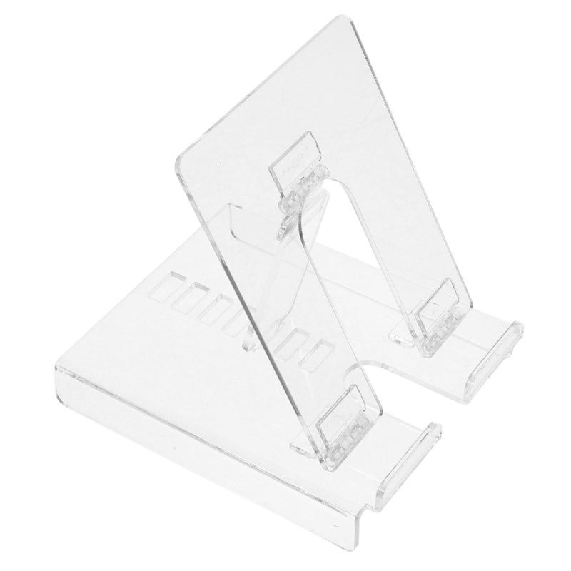 Adjustable Acrylic Tablet Stand Multi Angle Holder for Home Office Desk Viewing - Image 2
