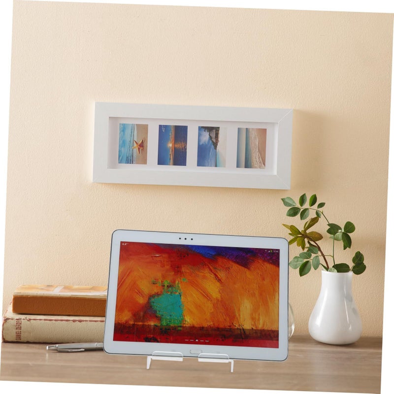Adjustable Acrylic Tablet Stand Multi Angle Holder for Home Office Desk Viewing - Image 5