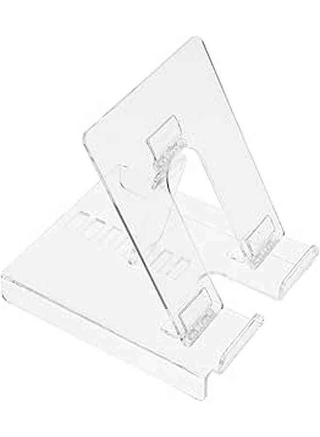 Adjustable Acrylic Tablet Stand Multi Angle Holder for Home Office Desk Viewing - Image 1