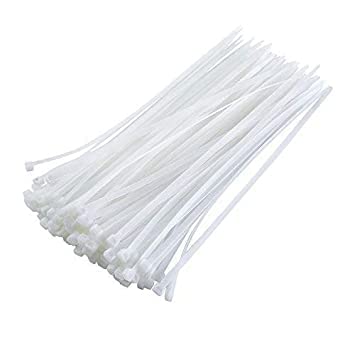 Sylix Nylon Self Locking Cable Tie 500MM X 48 MM white Pack of 100 pcs - Image 1